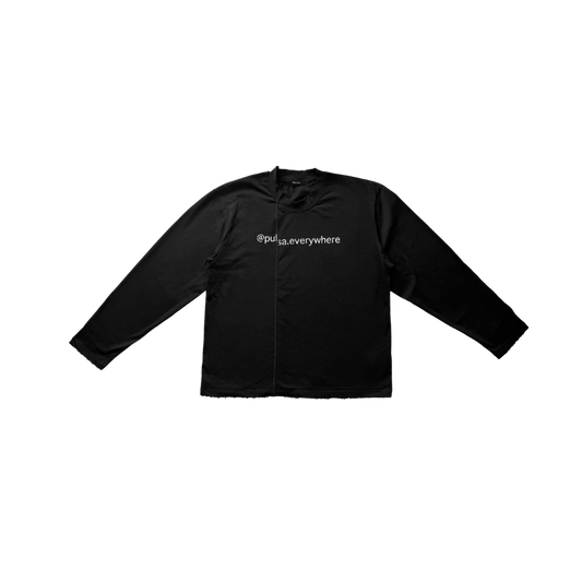 Deconstructed Long Sleeve (Black)